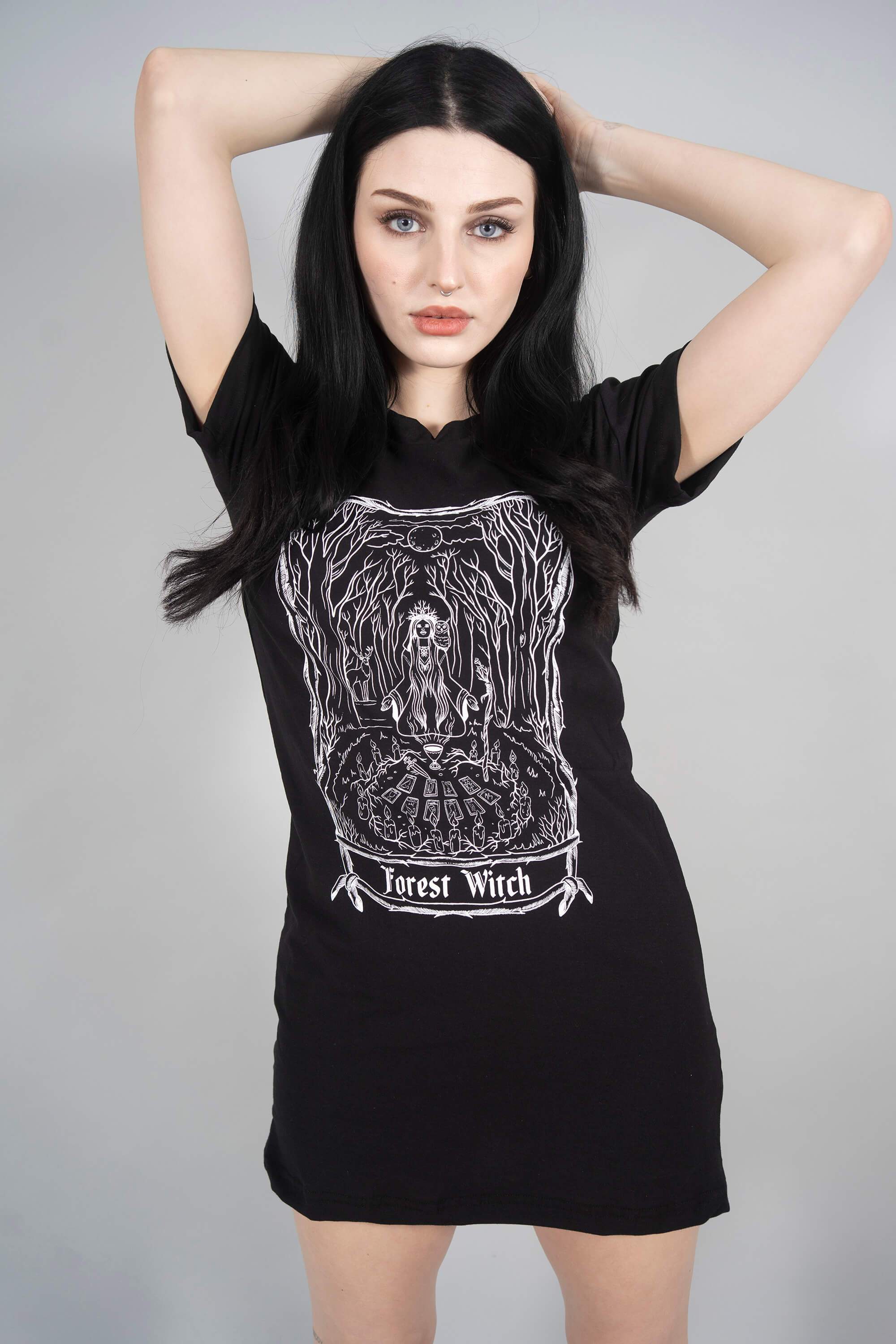 Witch t shirt dress store